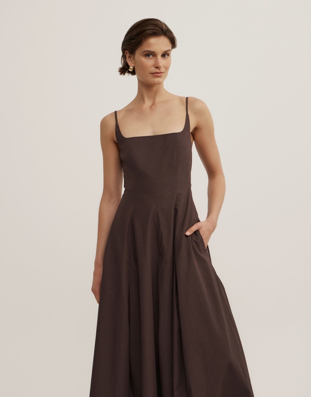 Witchery - Fine Strap Panel Dress