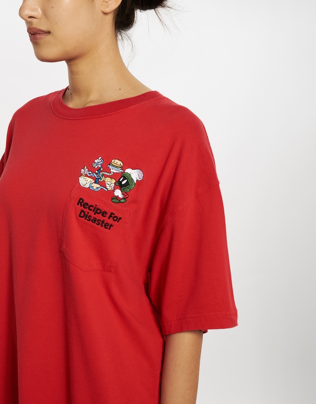Vintage by The Real Deal - Pre Loved - 1997 Looney Tunes 'Marvin the Martian' Pocket Tee