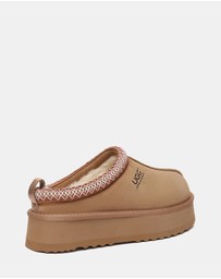 EVERAU - Australian Shepherd Ugg Tay Platform Cow Suede Upper House Shoes