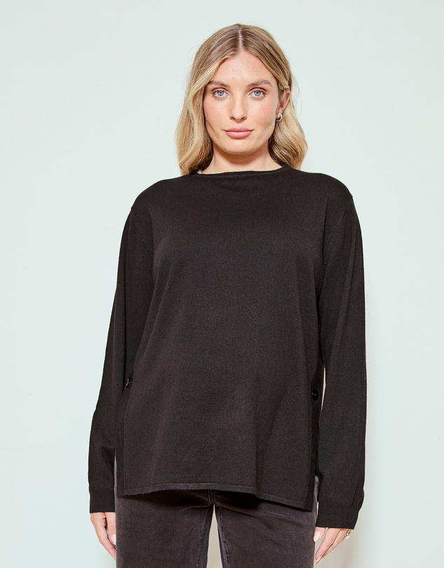 Soon Maternity - Soft Knit Feeding Top