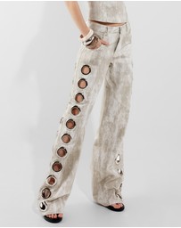 BY.DYLN - Archer Jeans Moss