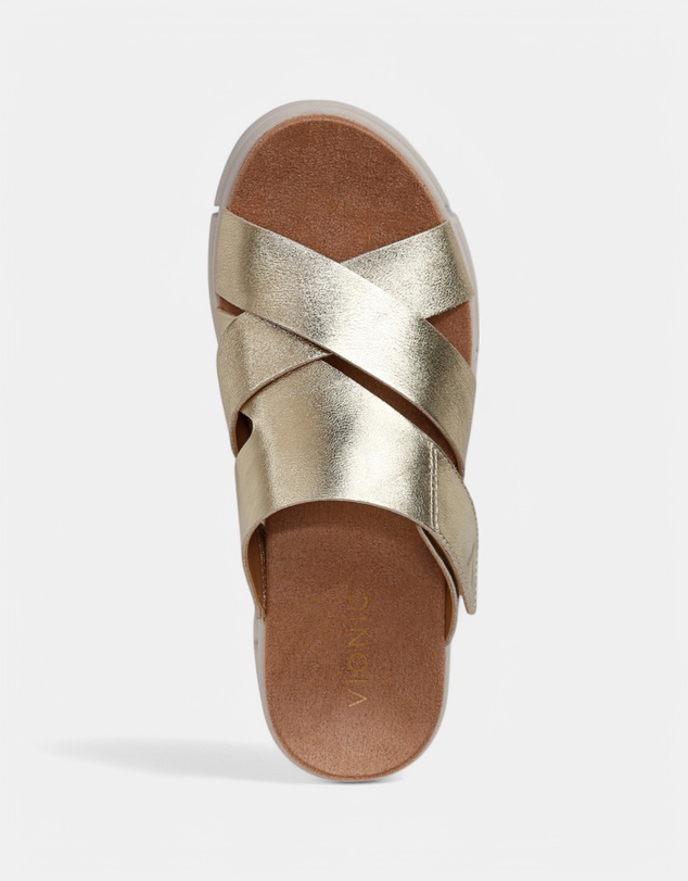 Vionic - Uptown Sunset Wedge - Gold
