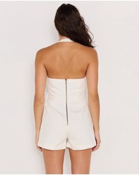 MINKPINK - Atlas Denim Playsuit