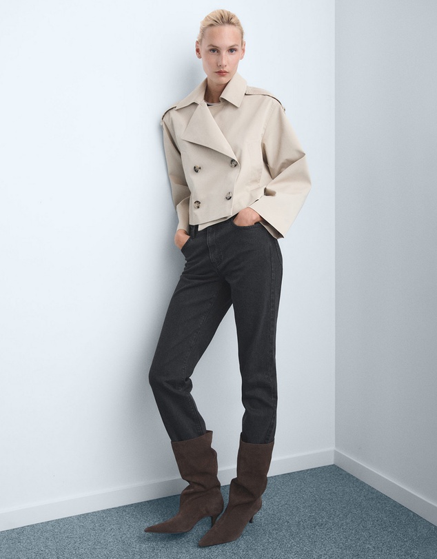 M.N.G - Slim-Fit High-Waist Jeans