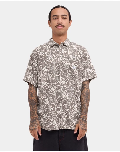RVCA - Mens Exotica Short Sleeve Shirt