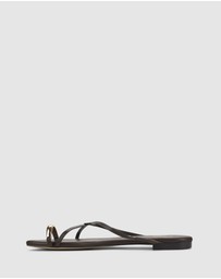 Siren - Mikki Flat Strappy Sandals
