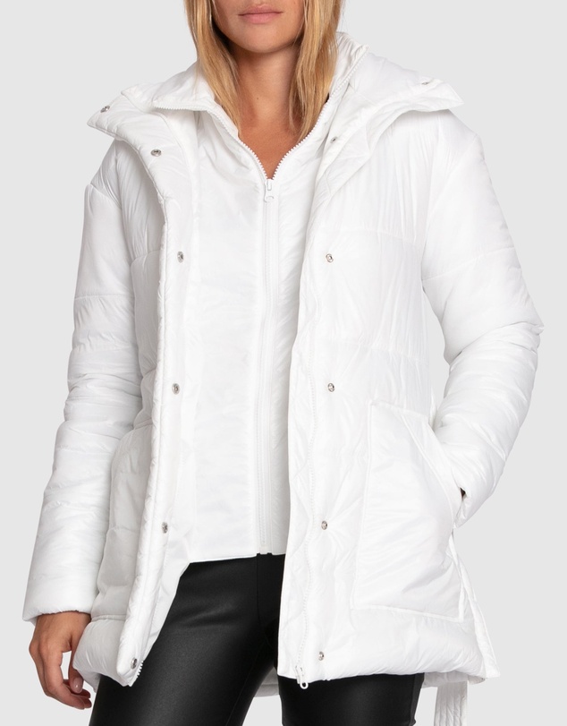Belle & Bloom - Moonrise Belted Puffer Jacket