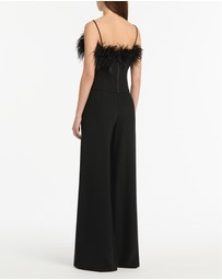 Carla Zampatti - Black Crepe Palazzo Pant