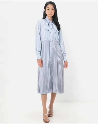 Karl Lagerfeld - Pleated Shirt Dress