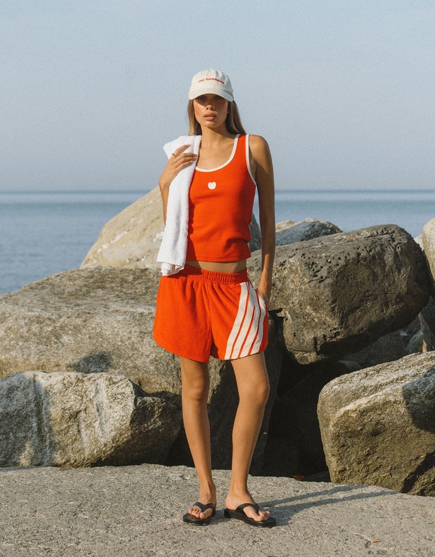 Araminta James - Tropiques Terry Shorts