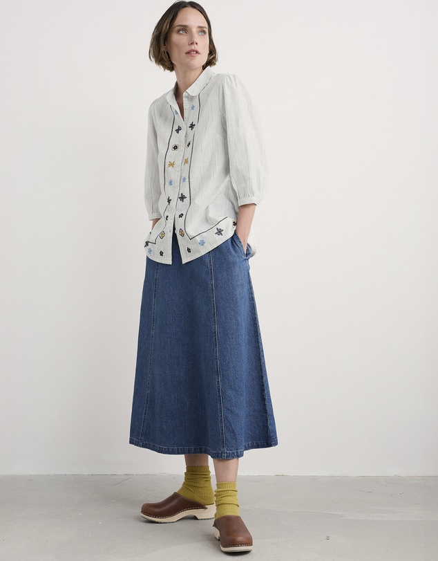 Seasalt - Hope Cottage Embroidered Blouse