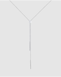 Elli Jewelry - Necklace Y-Look Geo in 925 Sterling Silver