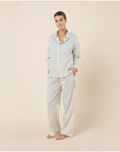 Gingerlilly - Willow Cotton Stripe PJ Set