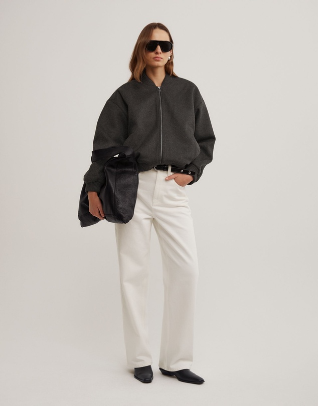 Witchery - Felted Zip Bomber Jacket