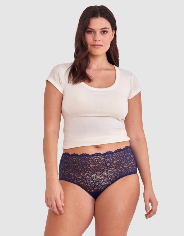 Bras N Things - Audrey Full Brief - Navy
