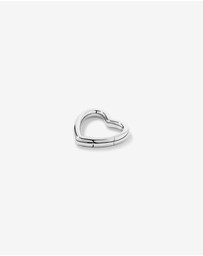 Michael Hill - Medium Heart Connector in Sterling Silver