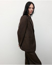 M.N.G - Speckled Wool Trousers
