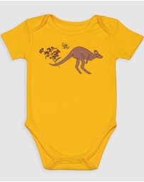 B Free Intimate Apparel - 100% Organic Cotton Short Sleeve Baby Bodysuit - Baby & Toddler