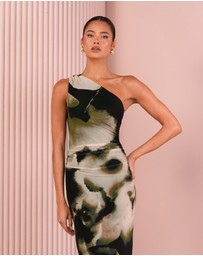 Azzurielle - Olwin One Shoulder Maxi Dress