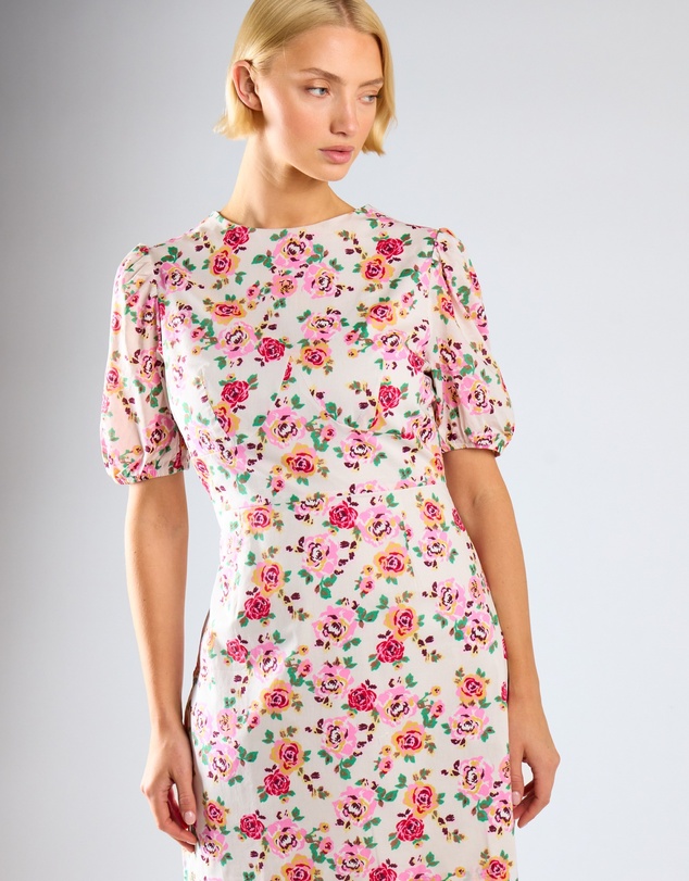 Glamorous - Round Neck Mini Drerss