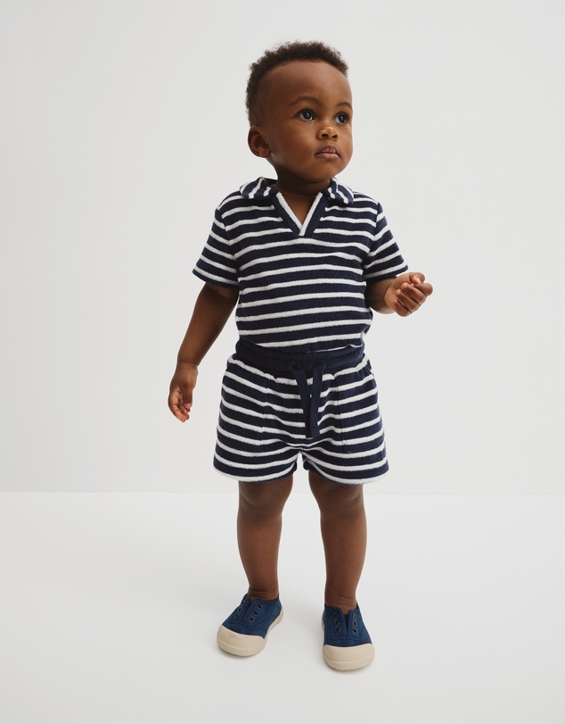 Country Road - Stripe Terry Short