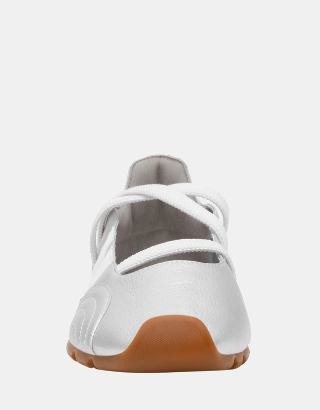 Steve Madden - Joisie Silver Sneakers