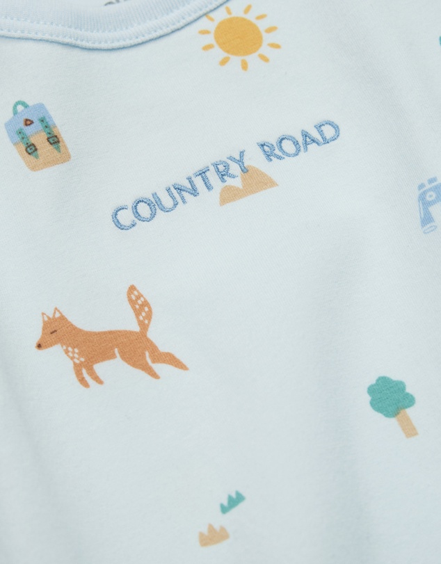 Country Road - Jersey Print Bodysuit