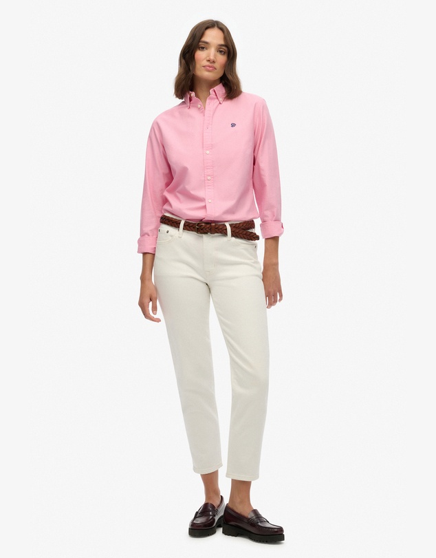 Superdry - Slim Oxford Long Sleeve Shirt