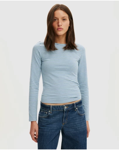 Cotton On - Everyday Smooth Long Sleeve T-Shirt