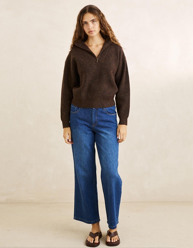 Rhythm - Quincy Zip Knit