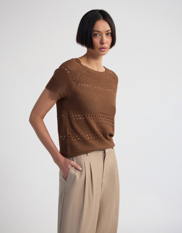 Oxford - Gaia Open Pattern Knit