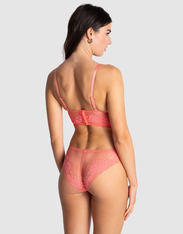 Passionata - Nina Unpadded Triangle Cup Longline Lace Bralette
