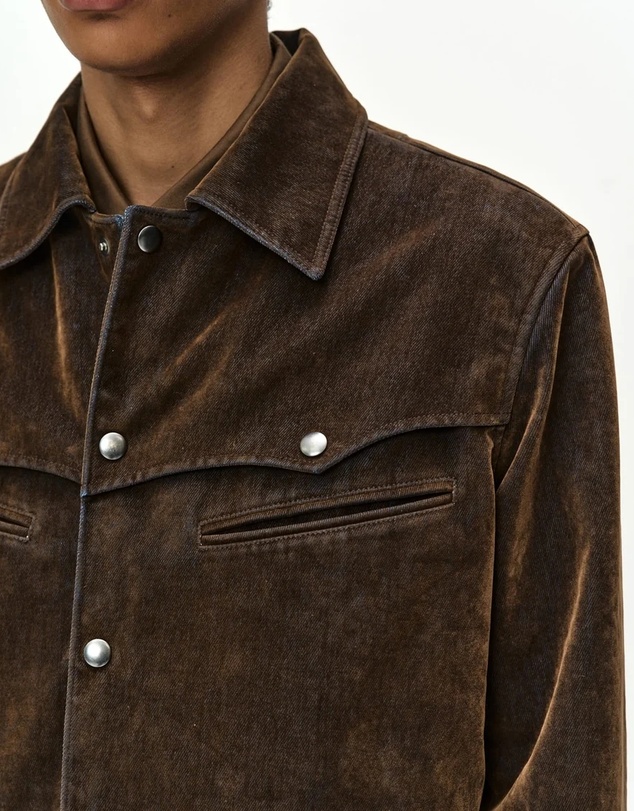 Andersson Bell - Gerogia Flock Velvet Jacket