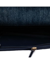 Pre-Loved by Azura Reborn - Pre-Loved Denim 19 Flap Wallet On Chain