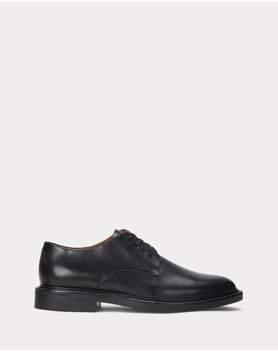Polo Ralph Lauren - Asher Burnished Leather Derby Shoes - Men's