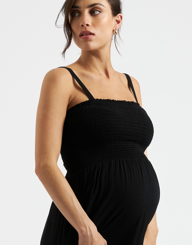 Ripe Maternity - Blair Shirred Dress