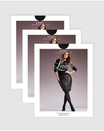 Levante - 3 Pack Extra Opaque Pantyhose