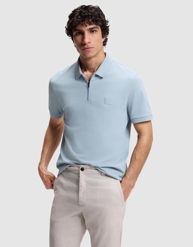BOSS - Passerzip Zip Polo Shirt