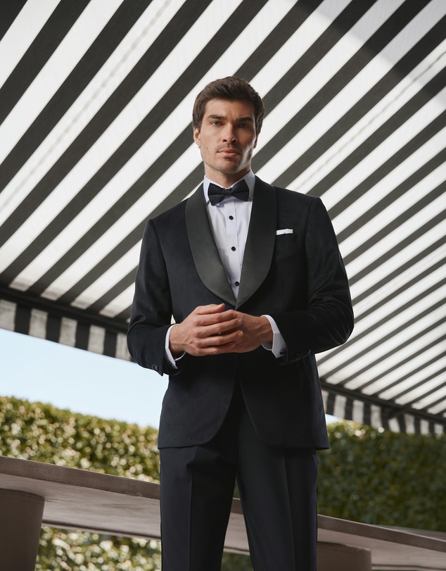 Tarocash - Ramon Velvet Tuxedo Jacket