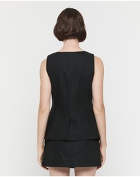 FRIEND of AUDREY - Anina Classic Waistcoat Top