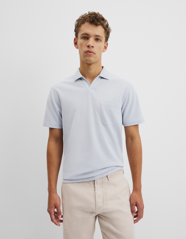 Country Road - Australian Cotton Textured Stripe Trophy Polo