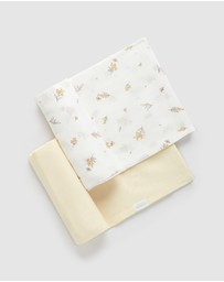 Purebaby - Muslin Wrap 2 Pack-Babies