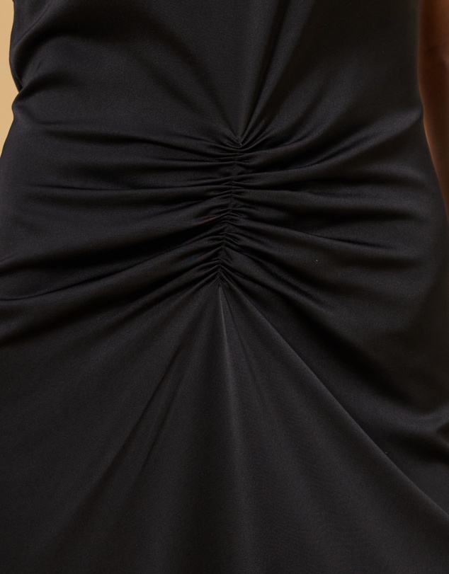 CHANCERY - Pia Ruched Waist Slinky Gown
