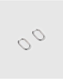 Izoa - Tessa Hoop Earrings