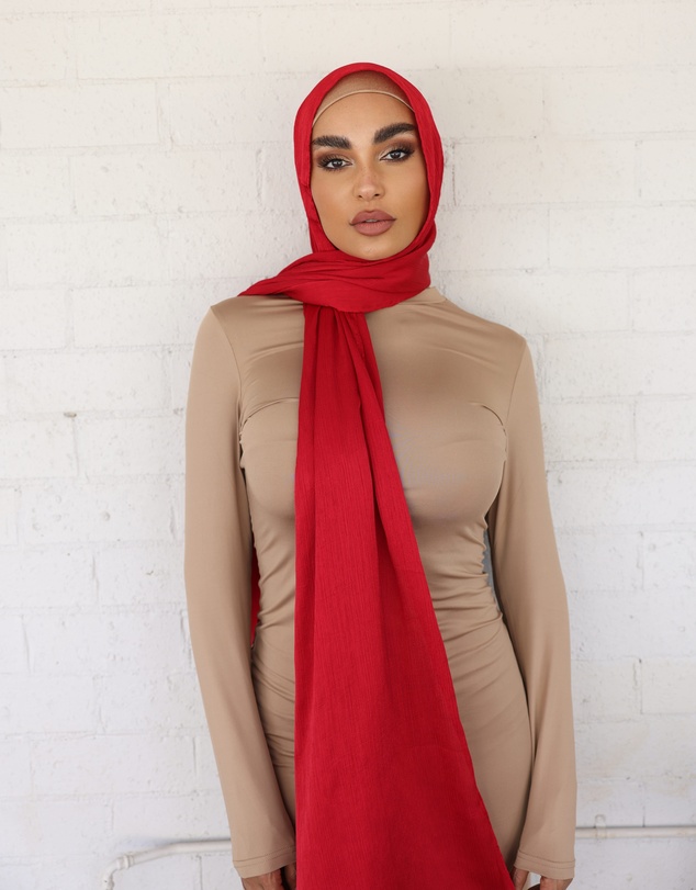Mod Squad - Crinkle Satin Hijab