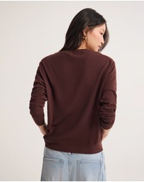 Oxford - Saga Side Button Cardigan