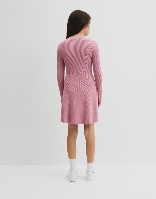 Country Road - Teen Rib Long Sleeve Knit Dress