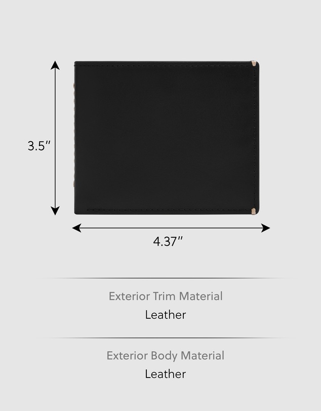 Fossil - Westover Black Wallet