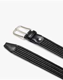 Aquila - Devon Leather Woven Belt