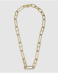 Fossil - Fossil Heritage Gold Necklace JF04102710